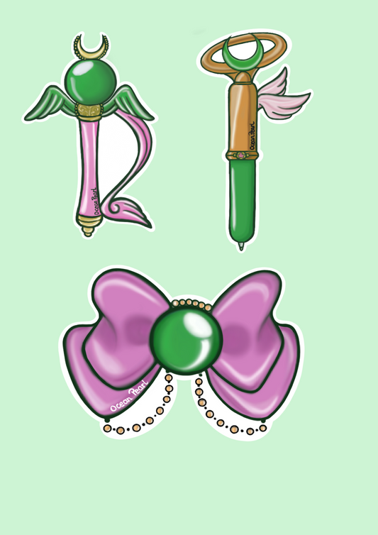 Magical Green Pearl